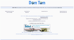 Desktop Screenshot of dom-tom.eu.com