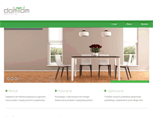 Tablet Screenshot of dom-tom.com.pl